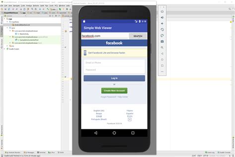 Android Simple Web Viewer Sourcecodester