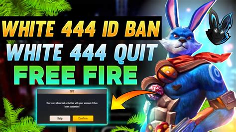 White 444 New Id Really Ban White 444 New Video Garena Free Fire