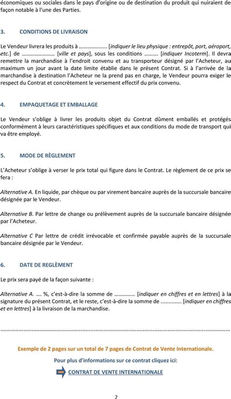 Modèle Contrat Modele Contrat Format Word Et Pdf