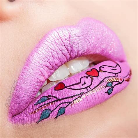 Valentines Day Lip Art Lip Art Lip Art Makeup Lip Colors