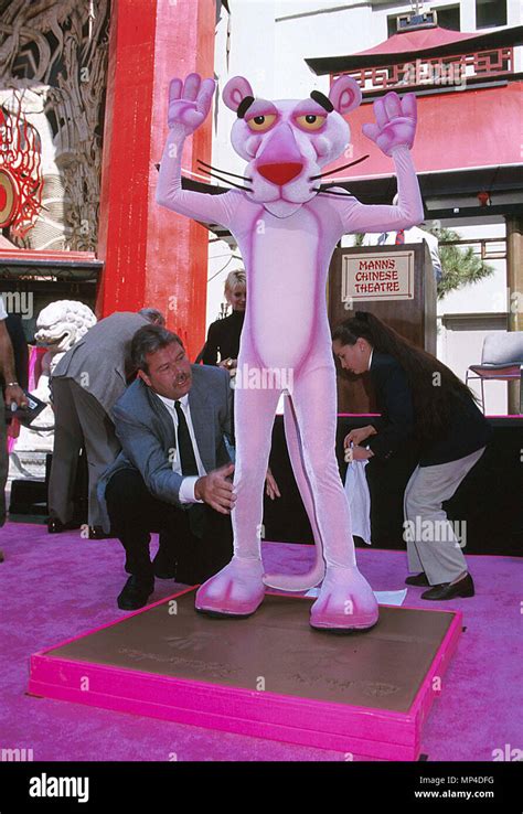 Pink Panther Prints Event In Hollywood Life California Hi Res Stock