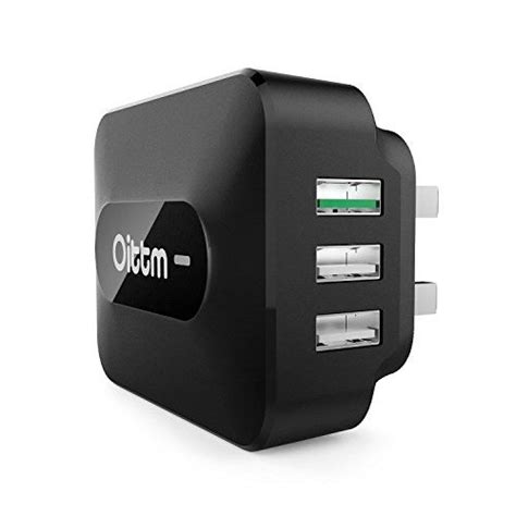 Quick Charge 20 Oittm 3port Travel Wall Charger 25w Usb Quick Charger