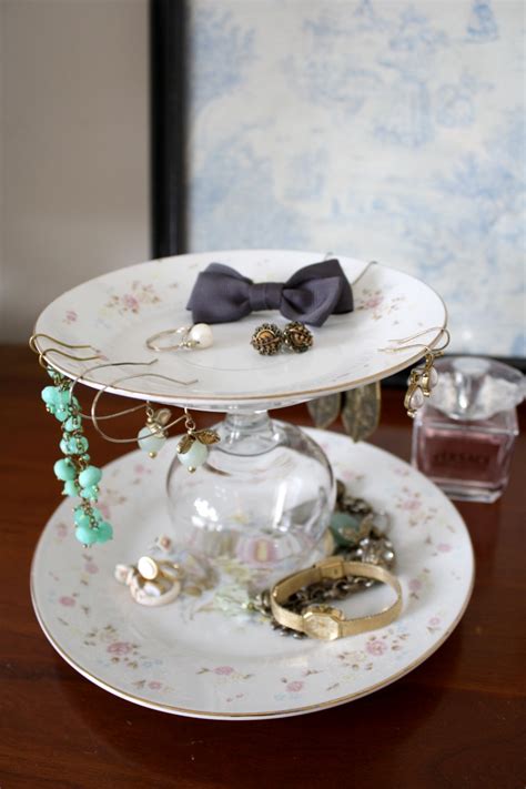 Check spelling or type a new query. meagan carlie: DIY - plate cake stand & jewelry holder