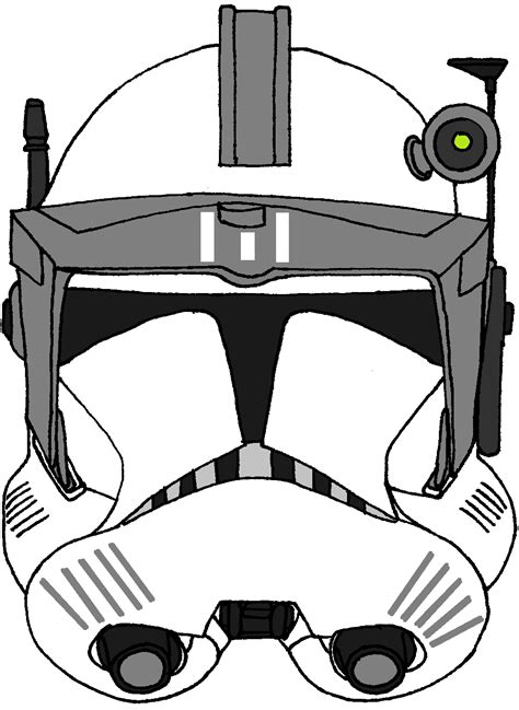 Clone Trooper Commanders Helmet Kamino Guards Star Wars Trooper