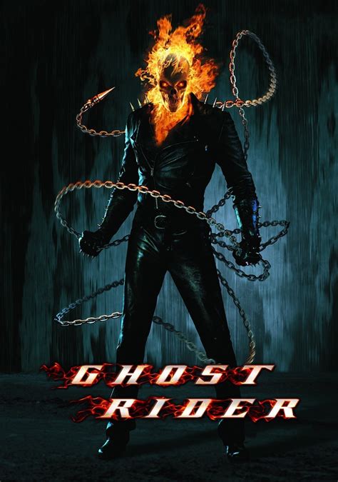 Poster Ghost Rider Nicolas Cage Johnny Blaze