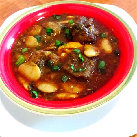 Jamaican Oxtail Stew With Butter Beans Made By Victoria Harvis Jamaican Oxtail Stew Butter