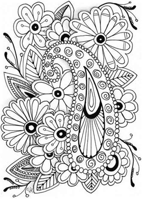 Get This Abstract Flowers Coloring Pages For Adults 7cv31