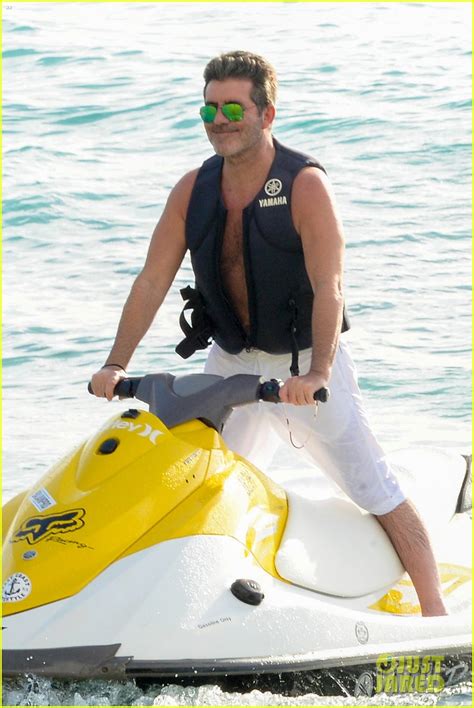 photo shirtless simon cowell soaks up the sun in barbados 05 photo 3833533 just jared