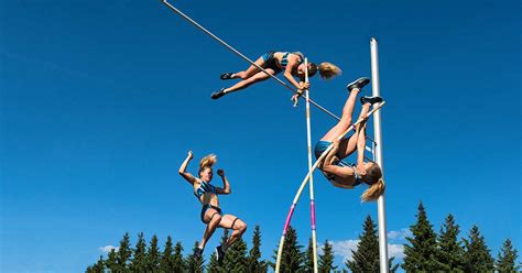 Pole vault synonyms, pole vault pronunciation, pole vault translation, english dictionary definition of pole vault. Critical Indicators for Pole Vault II: Cueing Hip Movement ...