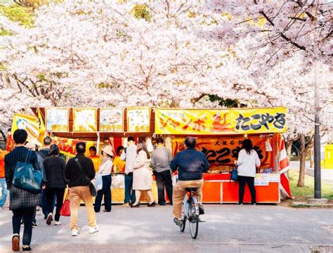 Osaka Daytime Cherry Blossom And Food Tour Getyourguide