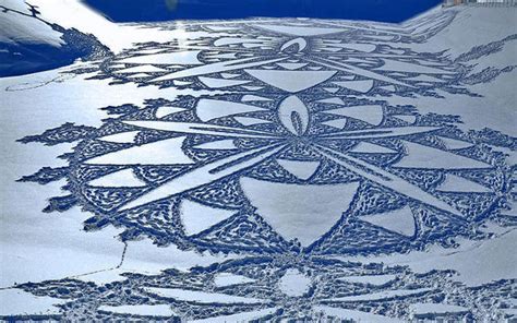 Simon Beck Creates Monumental Snow Art In Savoy Untapped