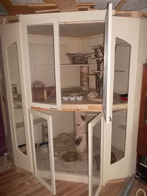 Grund sei der große bewegungsdrang der tiere, der halter vor einige herausforderungen stellt: I like the idea of two very large flat levels with smaller ...