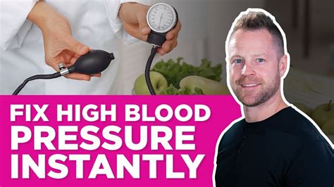 How To Instantly Lower Blood Pressure In 24 Hours Youtube