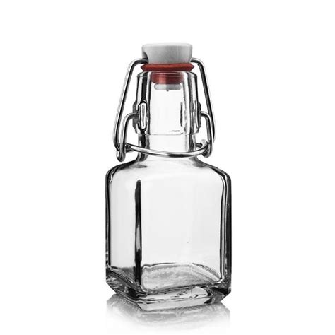 Ihrem haus und besitzen die neueste produkte, die machen ihr leben einfacher, kauf glas (100 ml) zu den besten preis. 100ml swing stopper bottle "Kubica" - world-of-bottles.co.uk