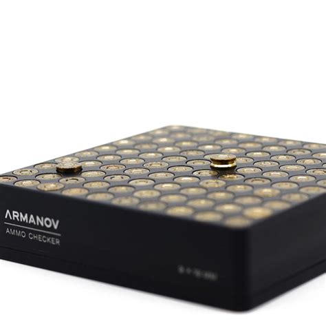 Armanov Ammo Checker 100 Round With Flip Cover 357 Mag38 Special
