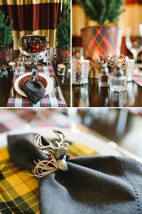 What do you get when you pair up some gorgeous floral design from anthology co., treats from whole foods, and organic yummies from earth and sugar? Plaid is Excellent for a Winter Dinner Occasion - The ...