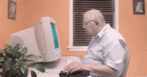 Funny Old Man ReactionGifs