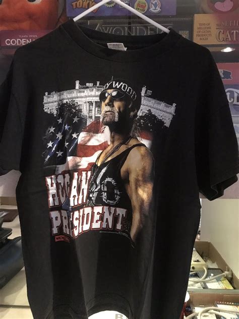Wcw Nwo Hollywood Hulk Hogan 4 President Shirt Youth Gem