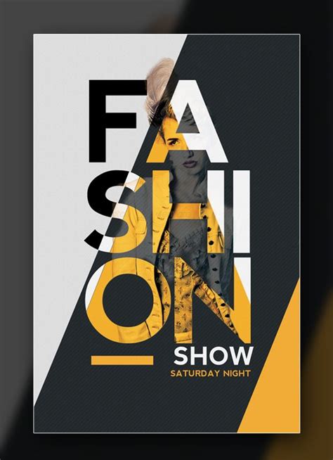 Fashion Show By Sz 81 Via Behance Fashion Poster Design Magazine
