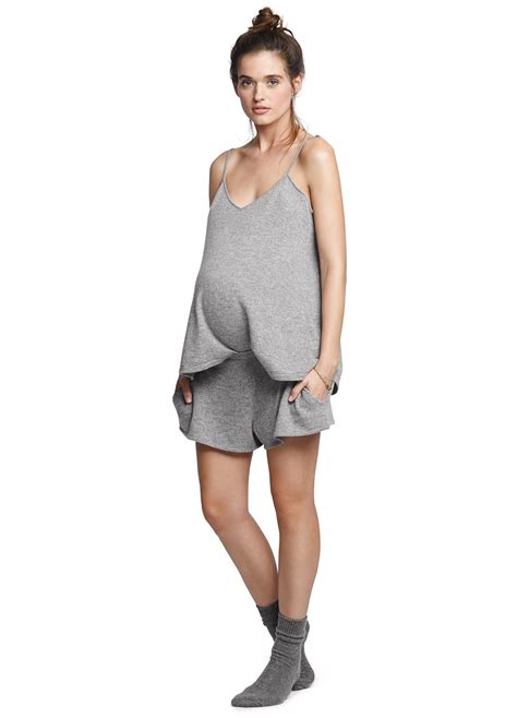 hatch the cashmere sleeper set maternity pajamas maternity clothes stylish maternity outfits