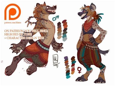 Hyenas By Lilaira On Deviantart Furry Drawing Furry Design