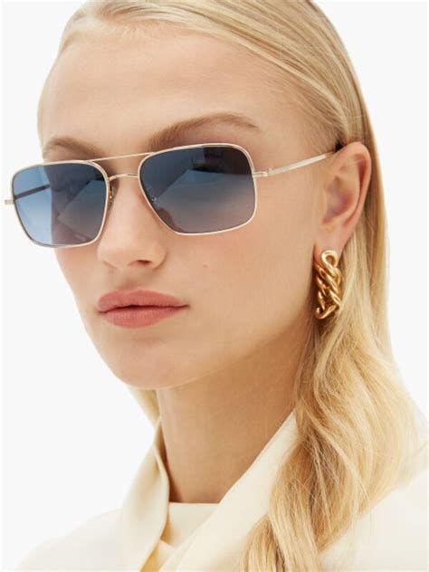 The Row X Oliver Peoples Victory La Light Blue Editorialist