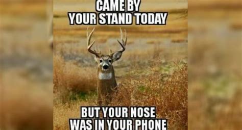 Whitetailwednesday 15 Hilarious Deer Hunting Memes That