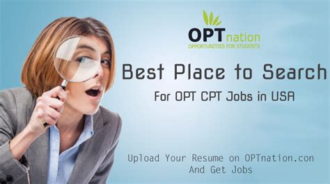 Opt Cpt Jobs In Usa Job Portal Job Seeker Job Posting
