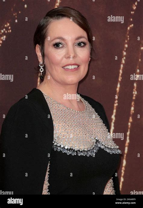 Oct 12 2022 London England Uk Olivia Colman Attending 66th Bfi