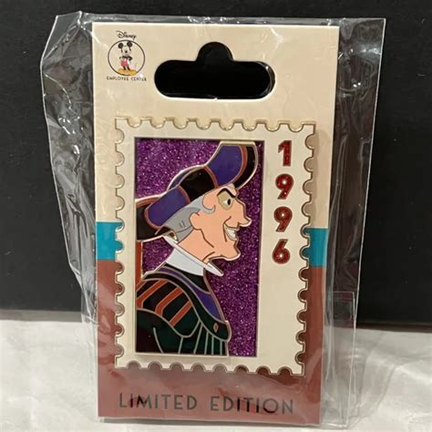 Disney Dec Employee Center Postage Stamp Pin Le Frollo Hunchback Notre Dame Picclick