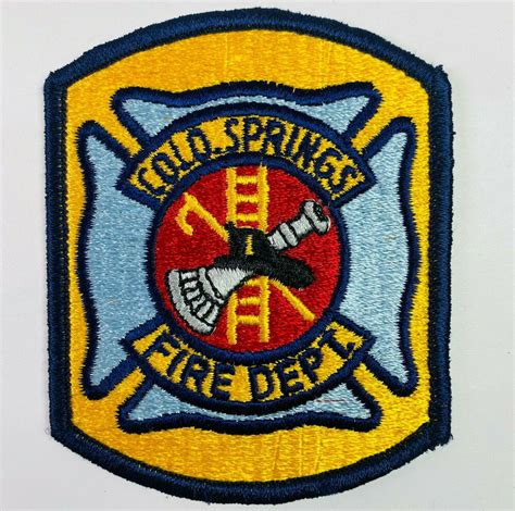 Colorado Springs Fire Department Colorado Co Patch G2 B Ebay In