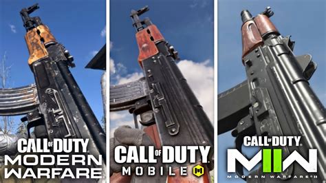 Call Of Duty Modern Warfare Vs Cod Mobile Vs Cod Modern Warfare 2