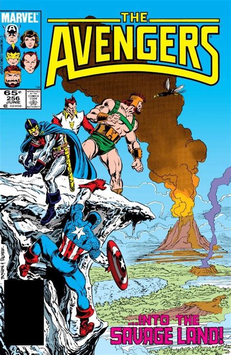 Marvel Comics Of The 1980s Avengers 256 Recreation By Bob Layton
