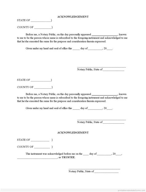 Notarized Document Sample Free Download Aashe