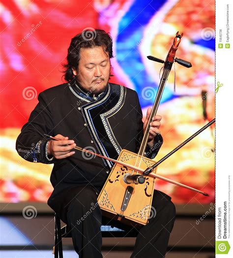 Traditional Music Of Mongolia Editorial Stock Photo Image Of