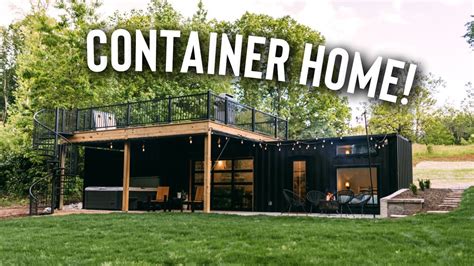 Shipping Container Tiny House W Rooftop Deck Airbnb Container Home