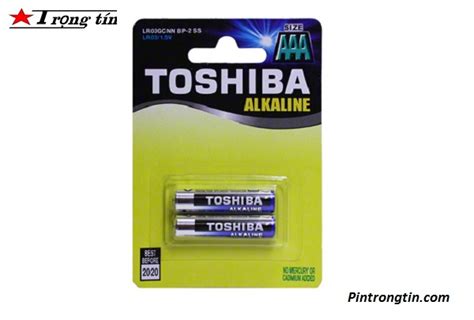 Pin Aaa Toshiba Alkaline Chính Hãng Chất Lượng Cao Giá Tốt