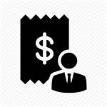 Compensation Icon Remuneration Invoice Bill User Payment