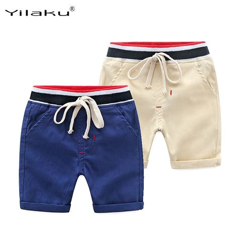 Yilaku Baby Boys Shorts 100 Cotton Kids Shorts 90 Size Can Open Short