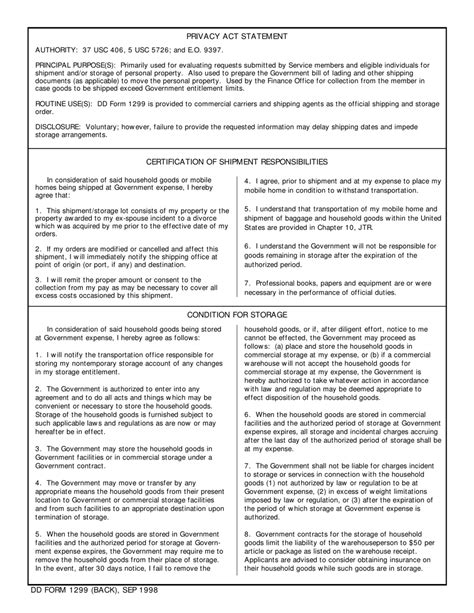Dd Form 1299 Fill Out Sign Online And Download Fillable Pdf