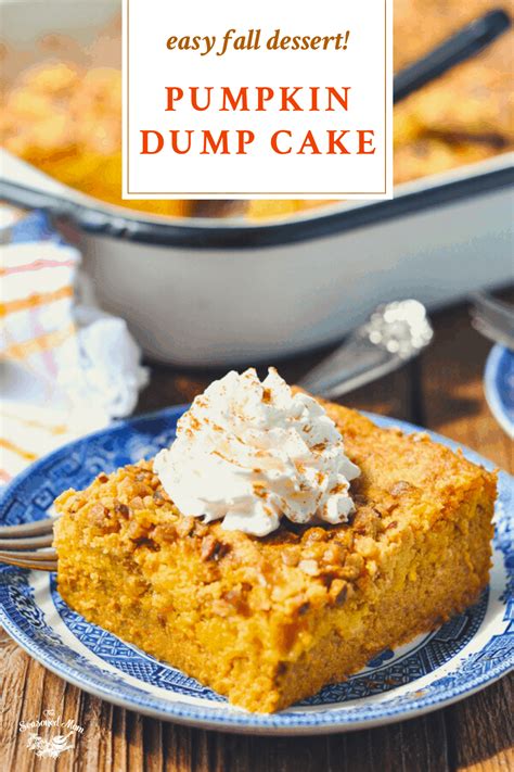 Pumpkin Dump Cake The Seasoned Mom