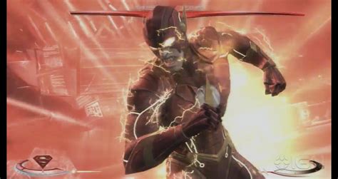 Injustice Gods Among Us Gameplay Video Featuring The Flash Speed Force
