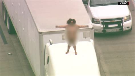 Naked Woman Causes Traffic Jam Cnn Video Hot Sex Picture
