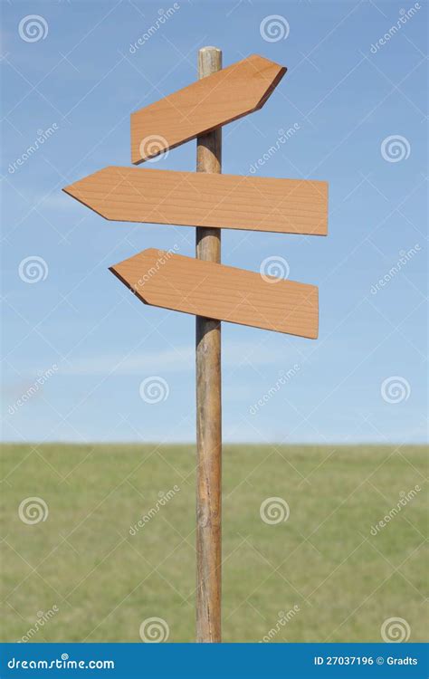 Signpost Stock Photo Image Of Destination Pathway Guidepost 27037196