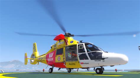 Westpac Rescue Helicopter Mh 65dolphin Gta5