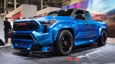 Slammed Toyota Tacoma X Runner Concept With Twin Turbo V6 Is One Well