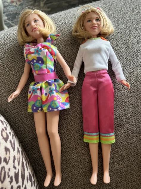 Vintage 1987 Mattel Mary Kate And Ashley Olsen Twin Fashion Dolls 10” Lot Of 2 A5 999 Picclick