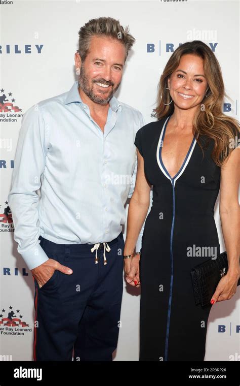 Beverly Hills Ca Th May Scott Rigsby And Brooke Burke At The
