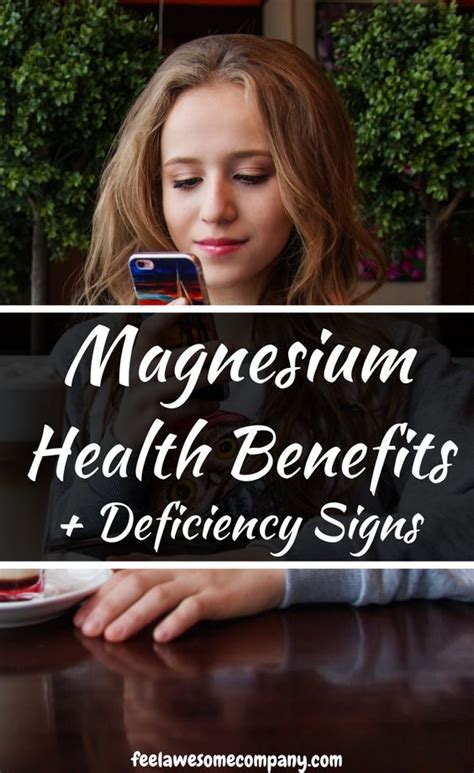 magnesium benefits and deficiency signs gezond