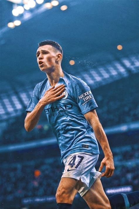For manchester city fc i create at least 4 phone wallpapers every month for their weekly #wallpaperwednesday posts. Phil Foden : #Phil #Foden in 2020 (With images ...